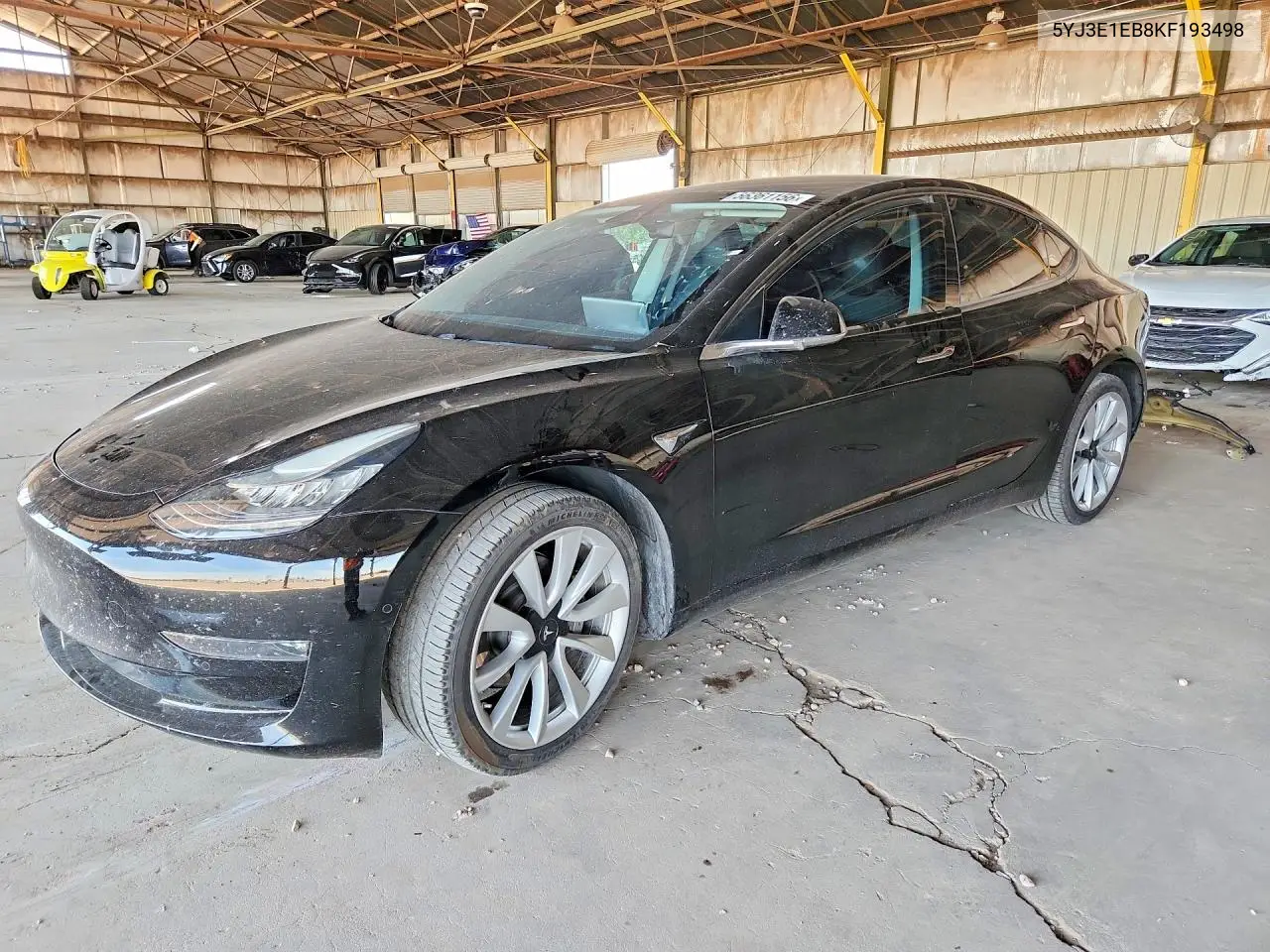 2019 Tesla Model 3 VIN: 5YJ3E1EB8KF193498 Lot: 56361156