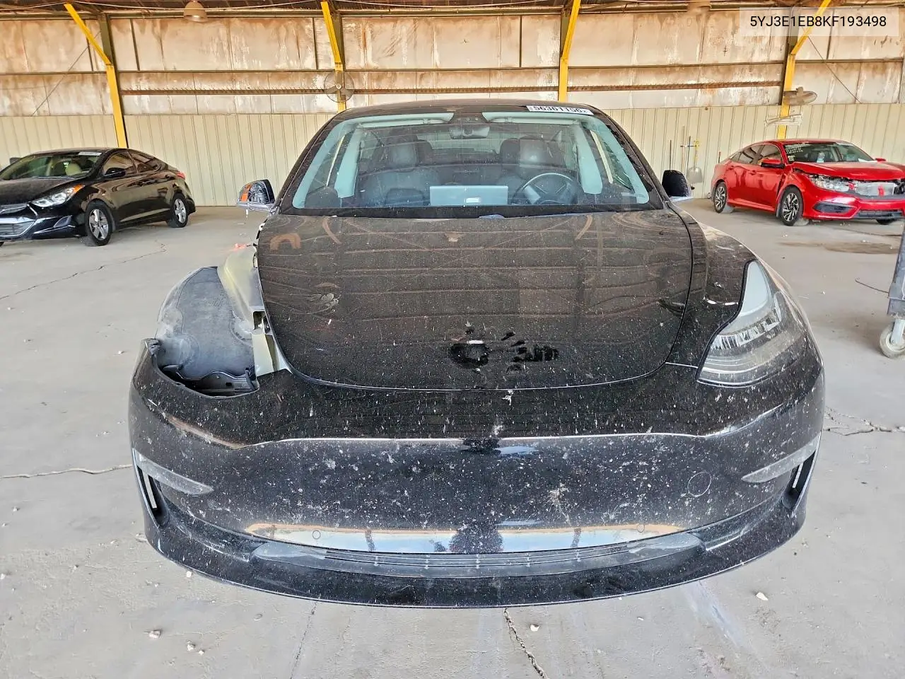 2019 Tesla Model 3 VIN: 5YJ3E1EB8KF193498 Lot: 56361156