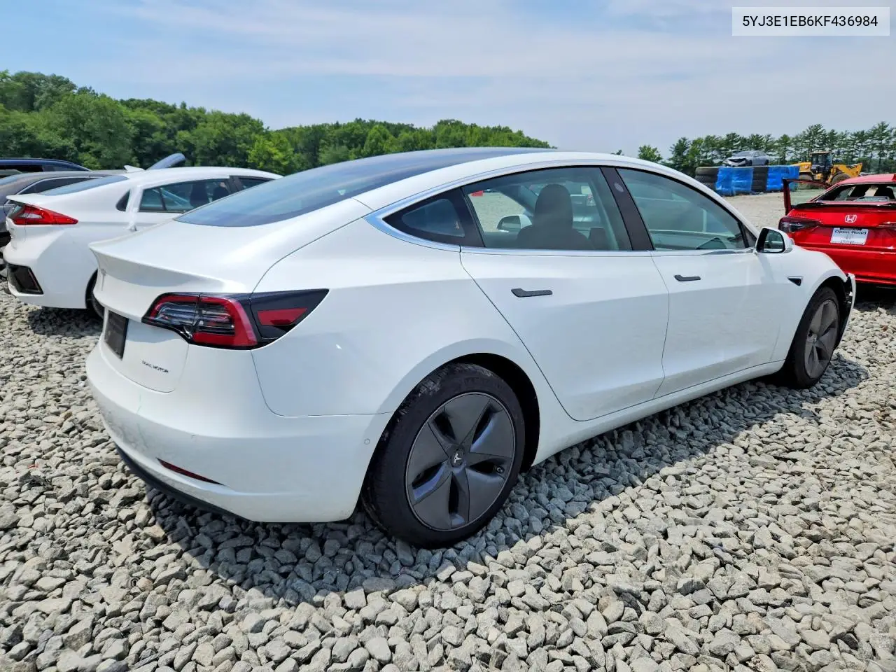 2019 Tesla Model 3 VIN: 5YJ3E1EB6KF436984 Lot: 59301286