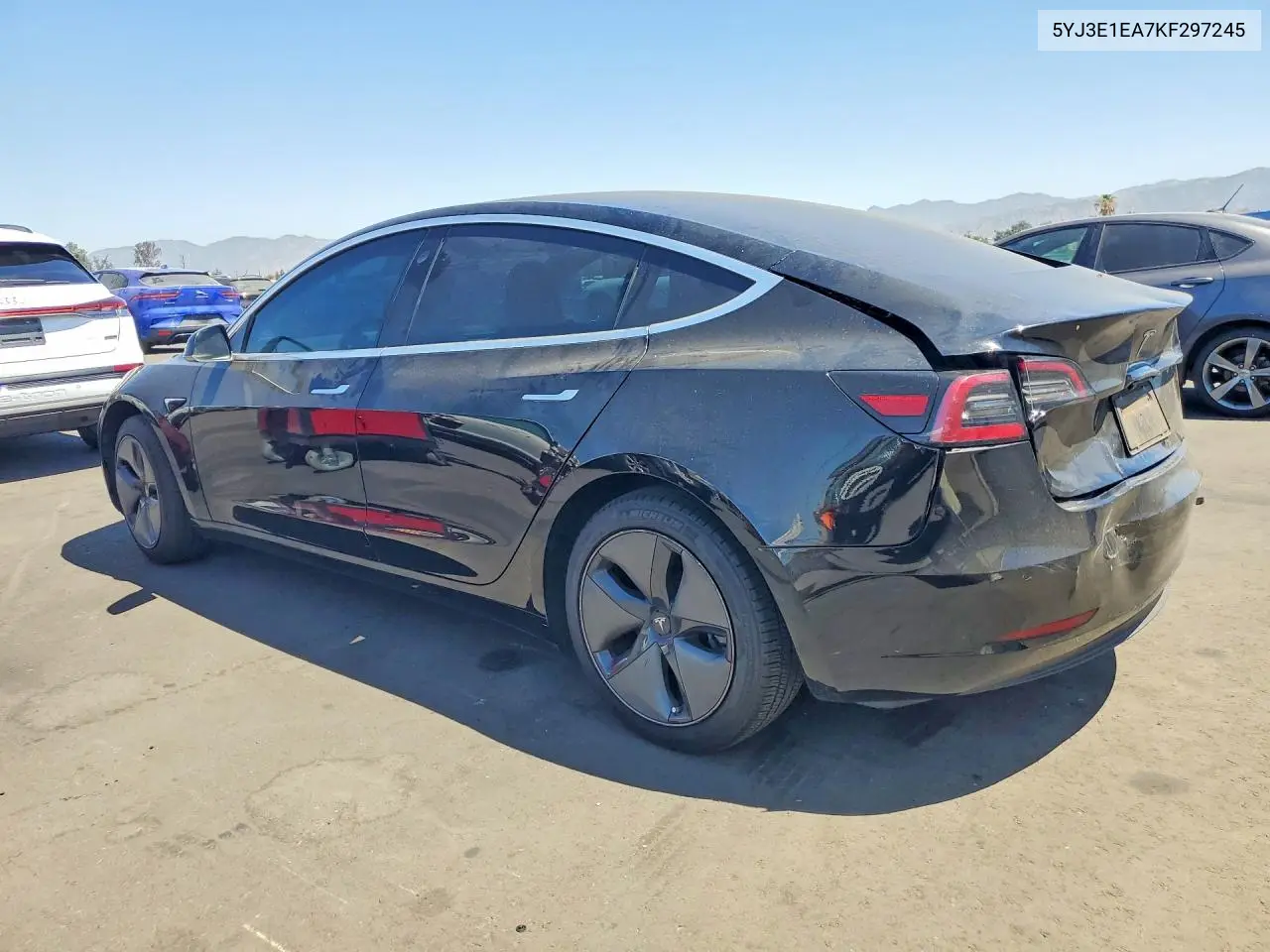 2019 Tesla Model 3 VIN: 5YJ3E1EA7KF297245 Lot: 60057016