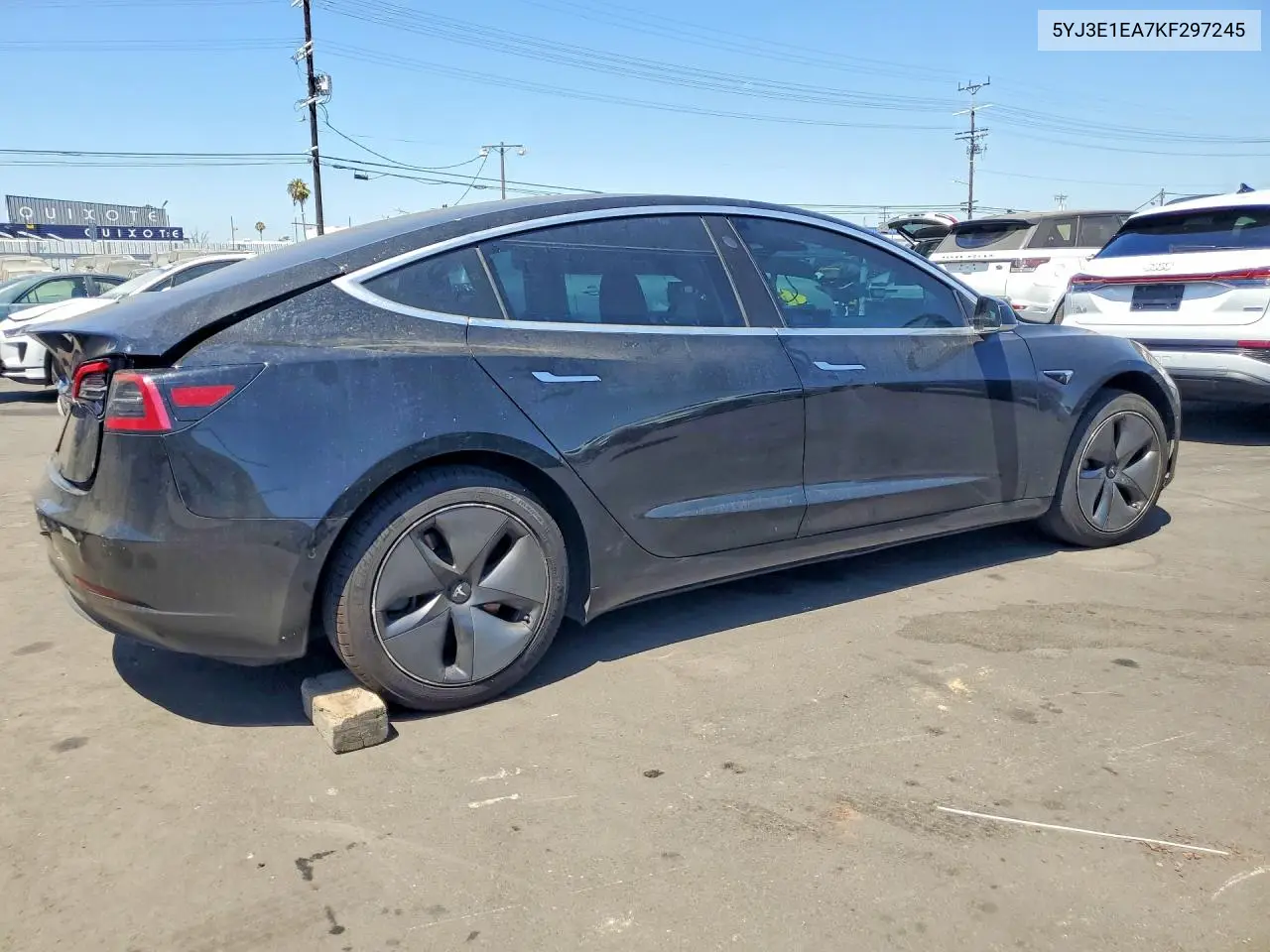 2019 Tesla Model 3 VIN: 5YJ3E1EA7KF297245 Lot: 60057016
