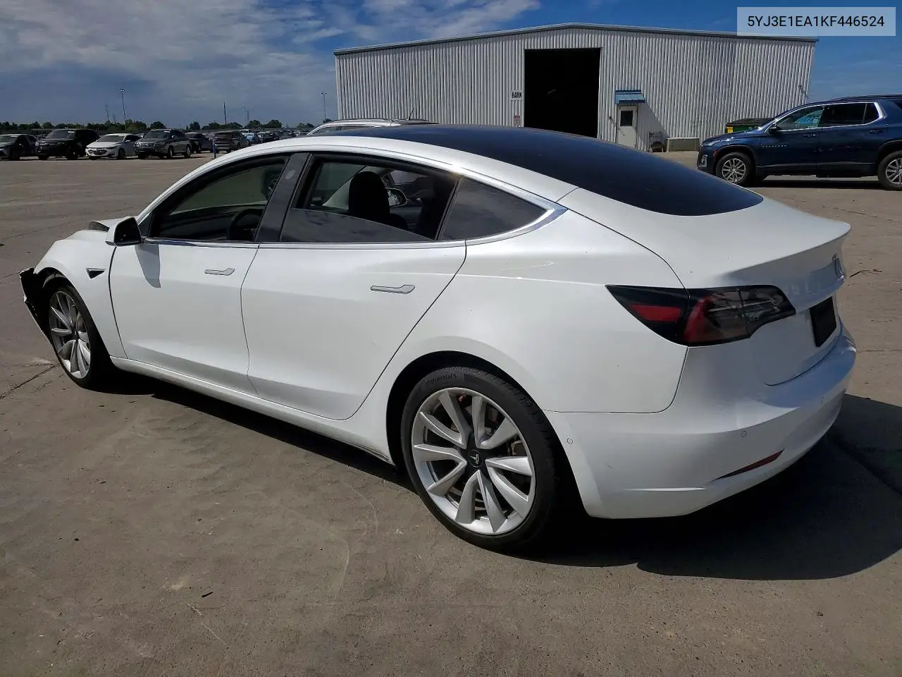 2019 Tesla Model 3 VIN: 5YJ3E1EA1KF446524 Lot: 60711496