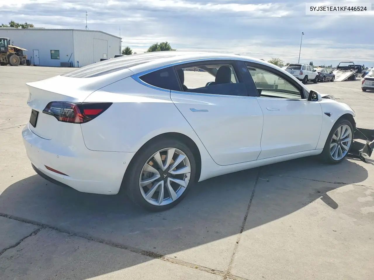 2019 Tesla Model 3 VIN: 5YJ3E1EA1KF446524 Lot: 60711496
