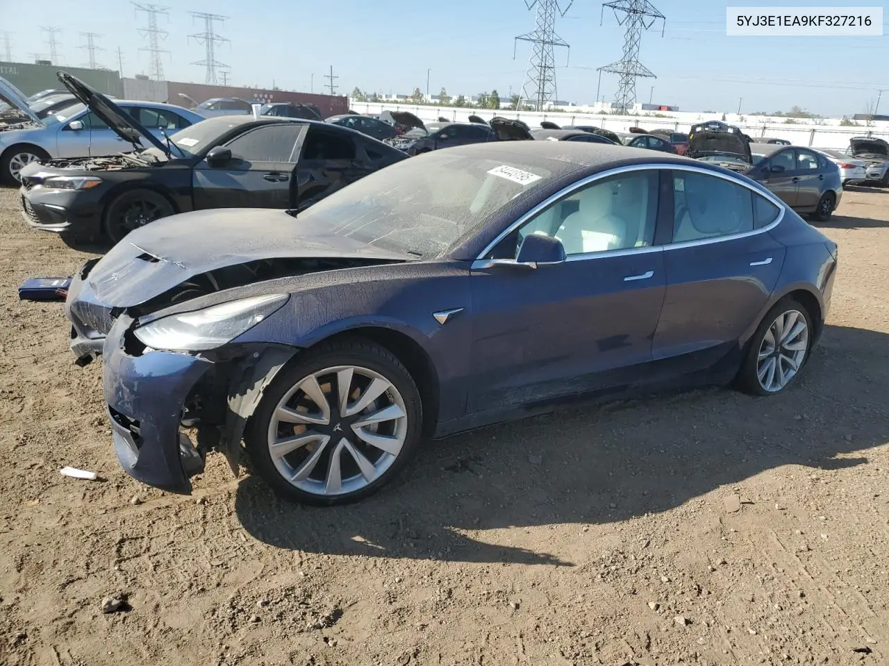 5YJ3E1EA9KF327216 2019 Tesla Model 3