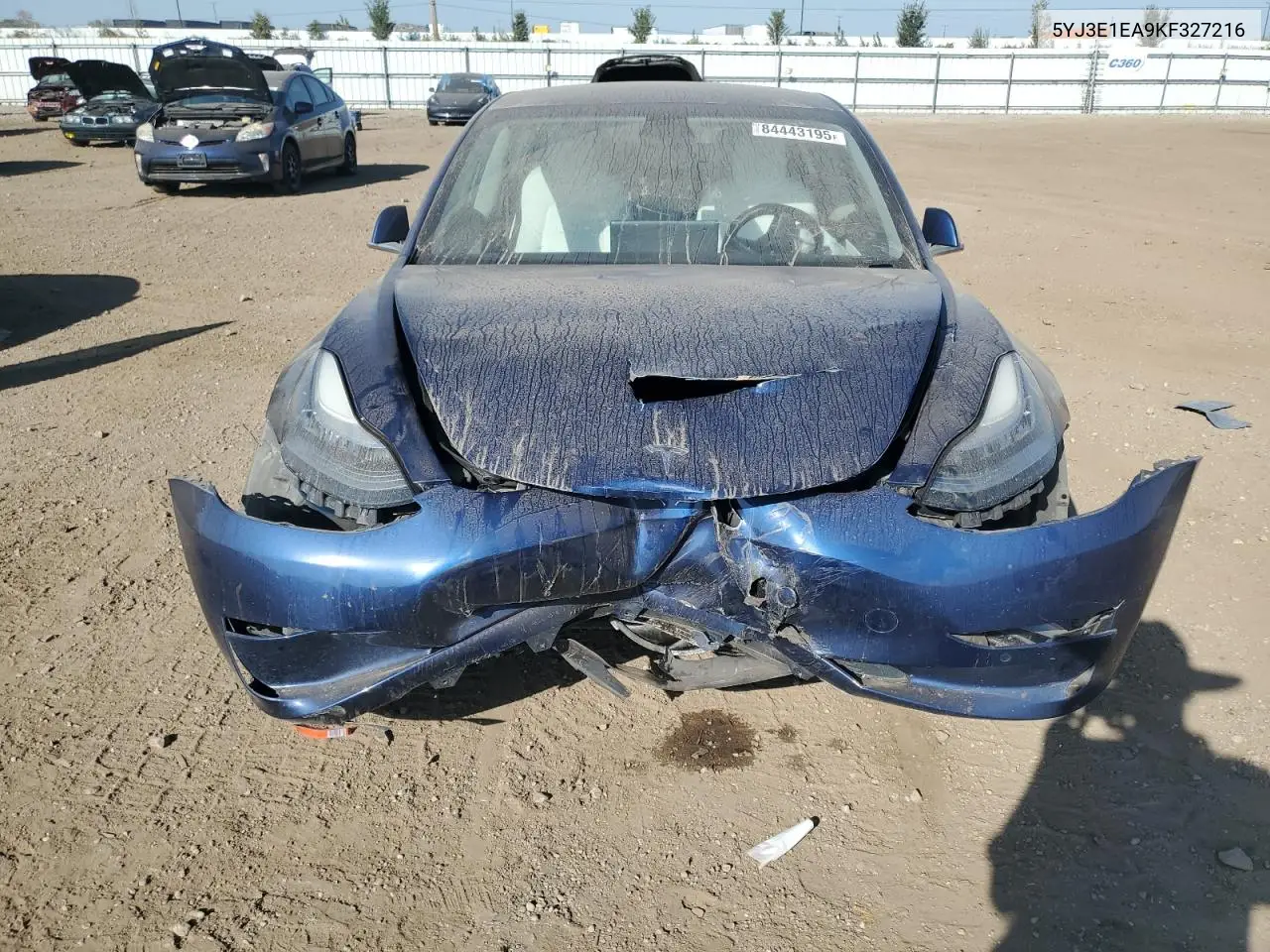 5YJ3E1EA9KF327216 2019 Tesla Model 3