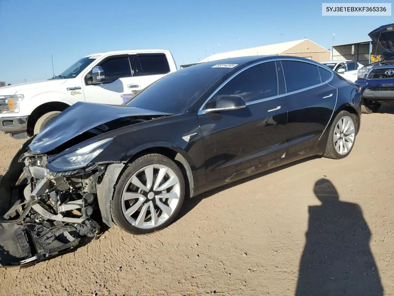 5YJ3E1EBXKF365336 2019 Tesla Model 3