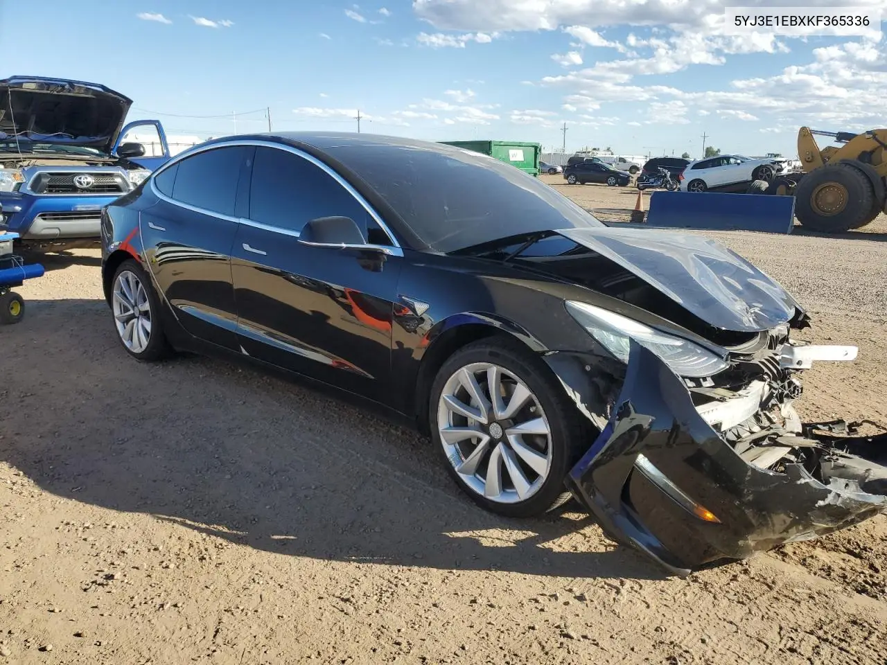 5YJ3E1EBXKF365336 2019 Tesla Model 3
