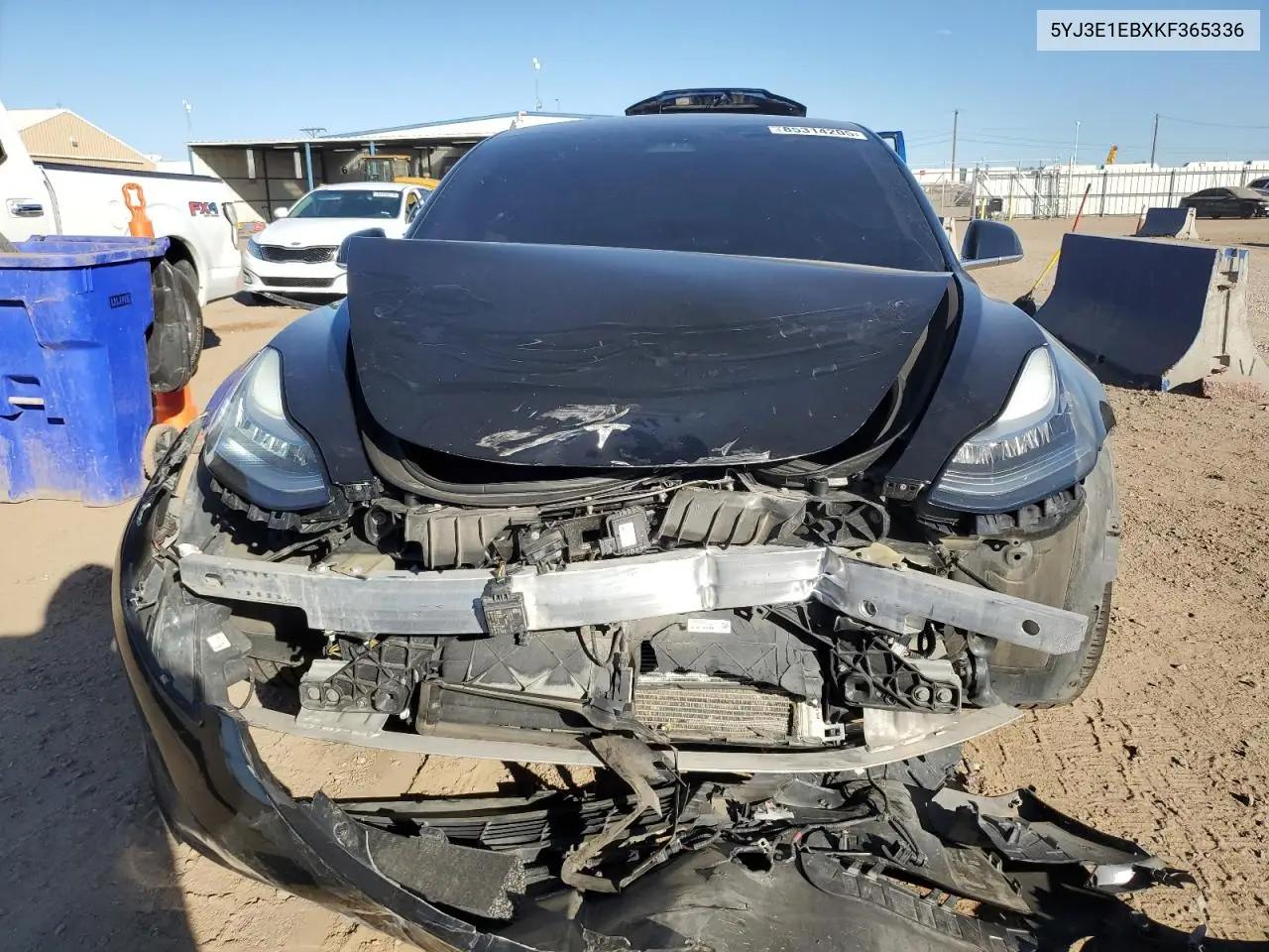5YJ3E1EBXKF365336 2019 Tesla Model 3