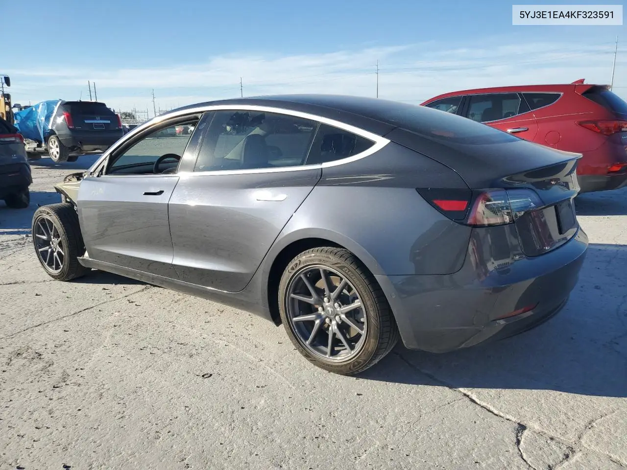 5YJ3E1EA4KF323591 2019 Tesla Model 3