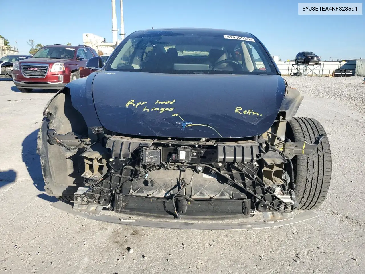 5YJ3E1EA4KF323591 2019 Tesla Model 3