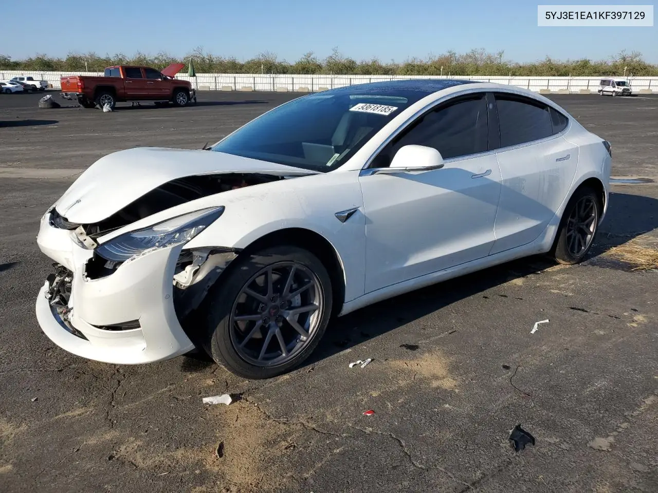 5YJ3E1EA1KF397129 2019 Tesla Model 3