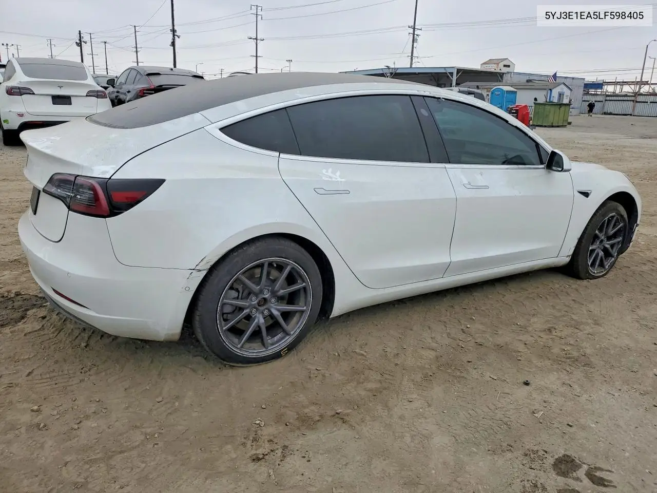 5YJ3E1EA5LF598405 2020 Tesla Model 3