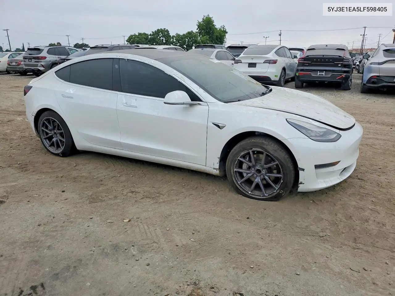 5YJ3E1EA5LF598405 2020 Tesla Model 3