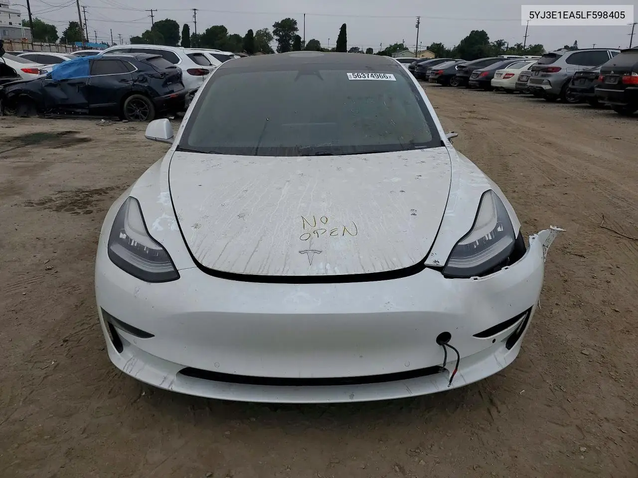 5YJ3E1EA5LF598405 2020 Tesla Model 3