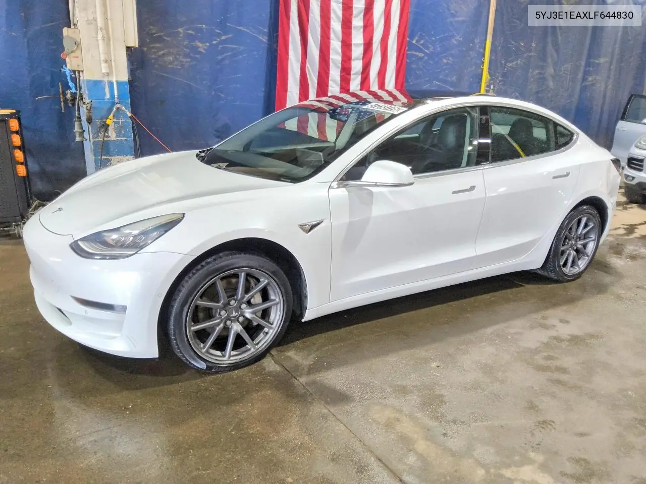 2020 Tesla Model 3 VIN: 5YJ3E1EAXLF644830 Lot: 57233726