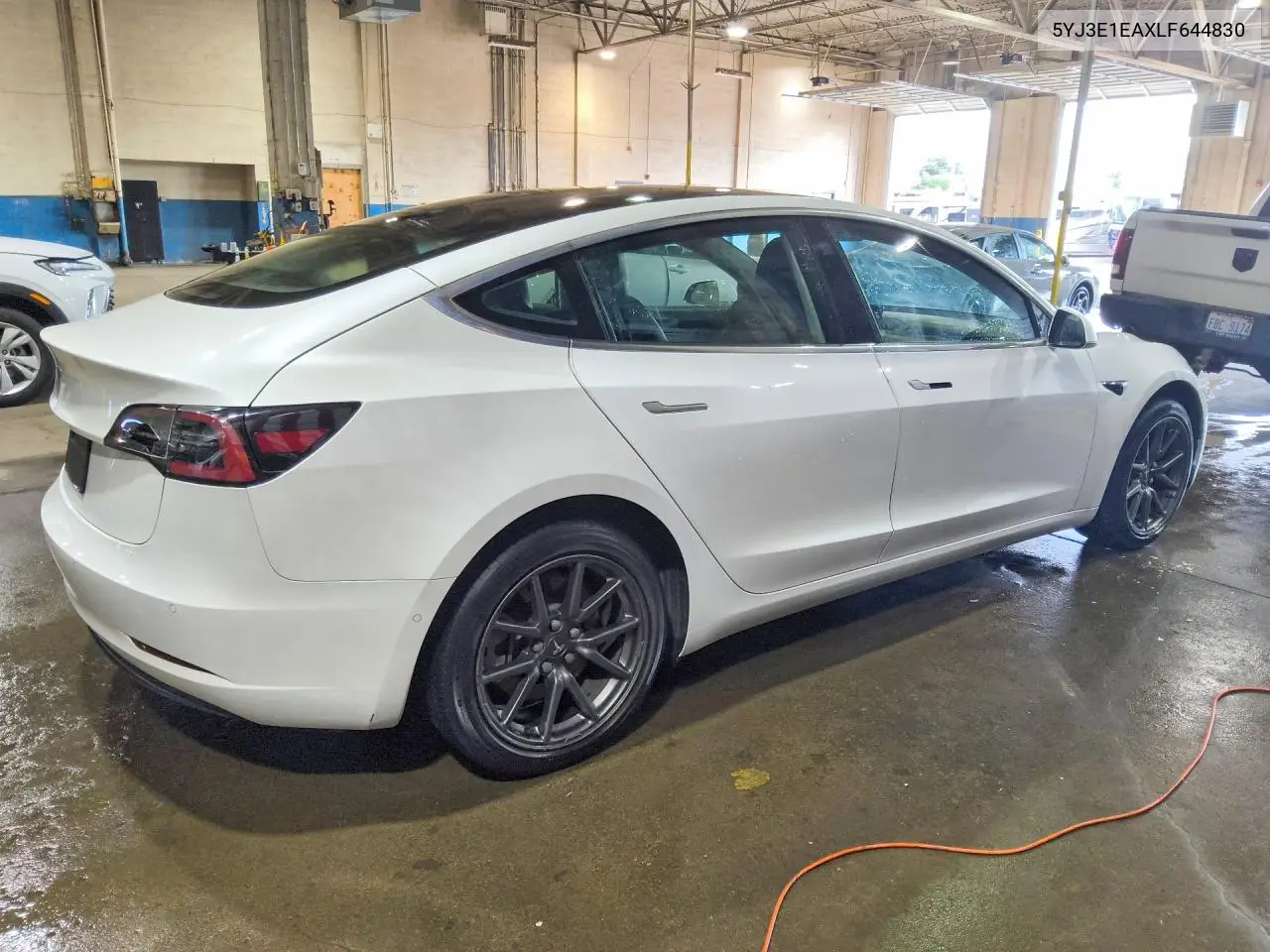 2020 Tesla Model 3 VIN: 5YJ3E1EAXLF644830 Lot: 57233726