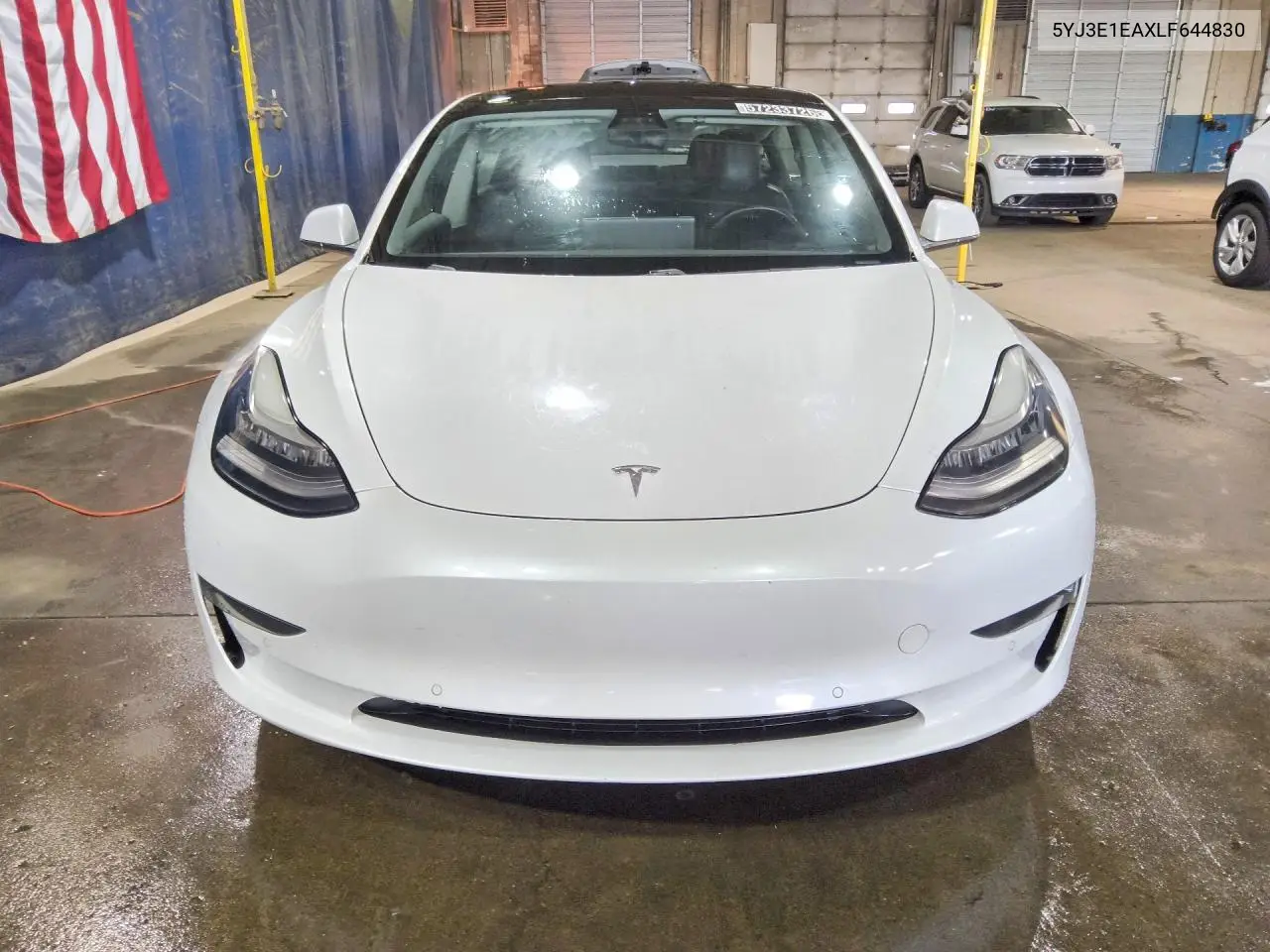 2020 Tesla Model 3 VIN: 5YJ3E1EAXLF644830 Lot: 57233726