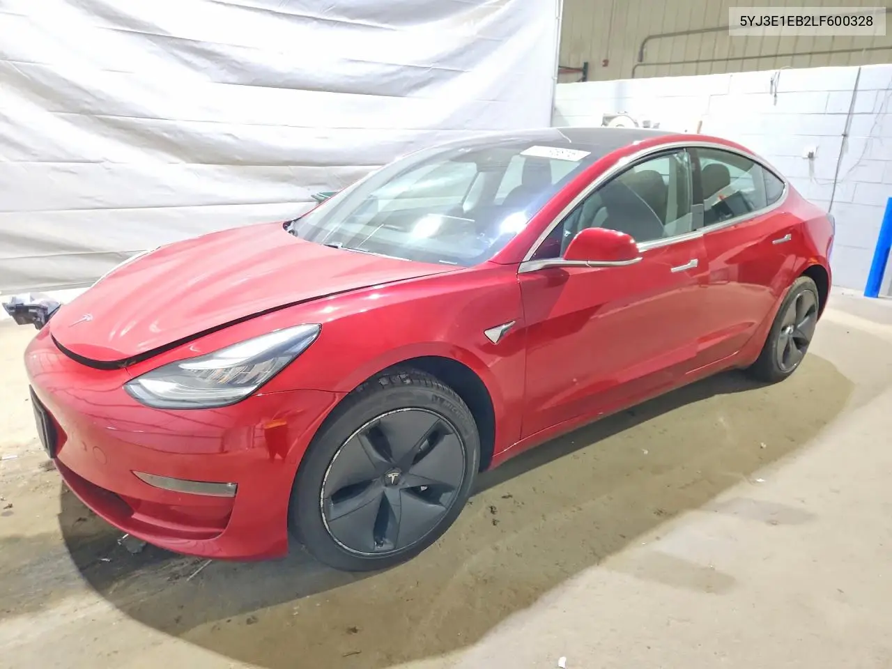2020 Tesla Model 3 VIN: 5YJ3E1EB2LF600328 Lot: 61196816