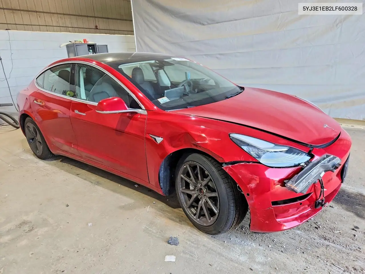 2020 Tesla Model 3 VIN: 5YJ3E1EB2LF600328 Lot: 61196816