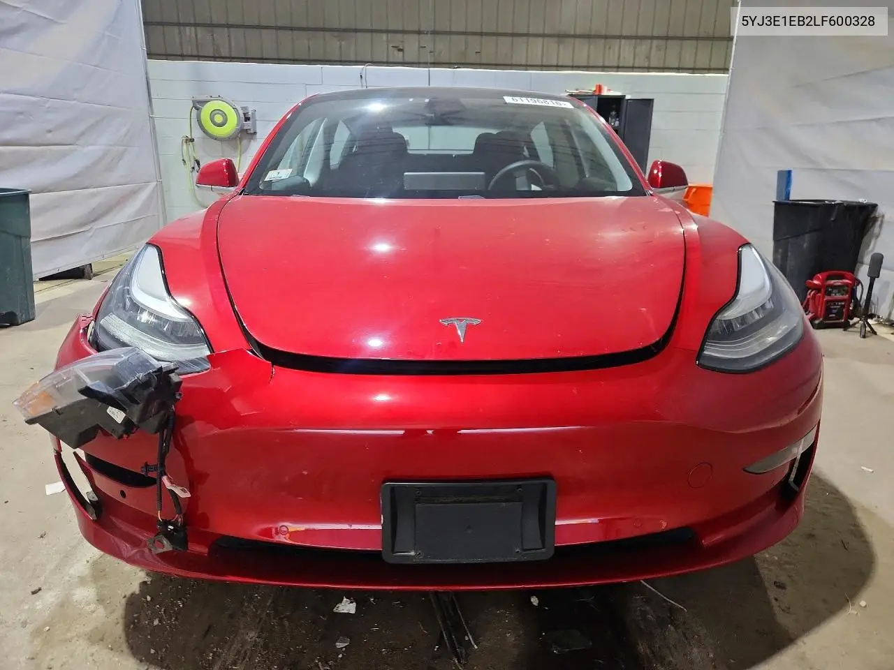 2020 Tesla Model 3 VIN: 5YJ3E1EB2LF600328 Lot: 61196816