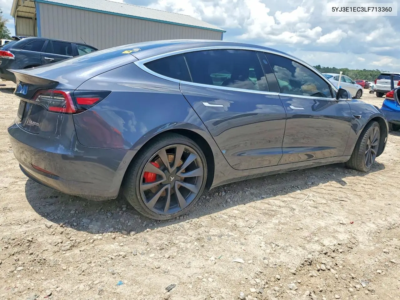 2020 Tesla Model 3 VIN: 5YJ3E1EC3LF713360 Lot: 61555166
