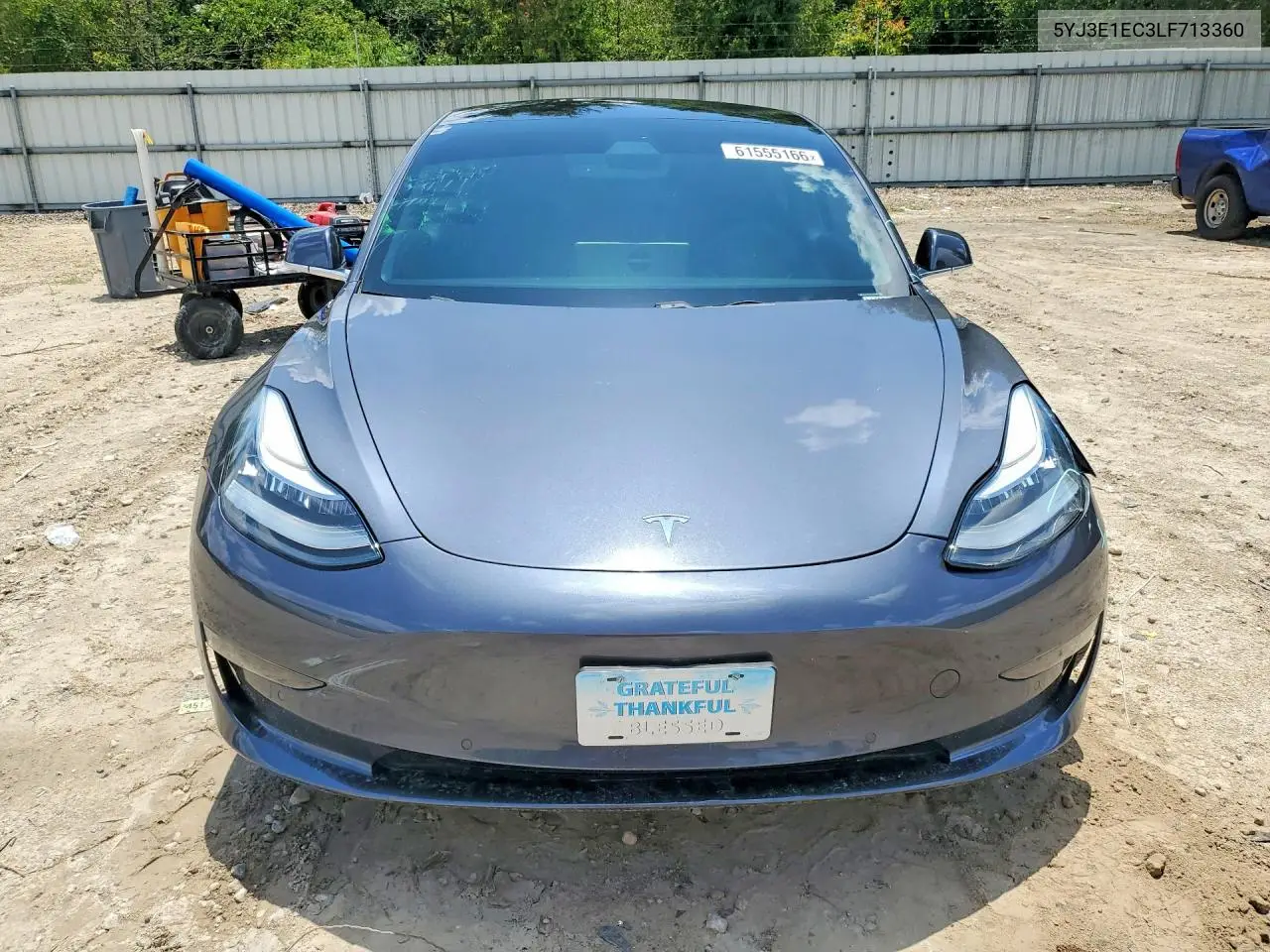 2020 Tesla Model 3 VIN: 5YJ3E1EC3LF713360 Lot: 61555166