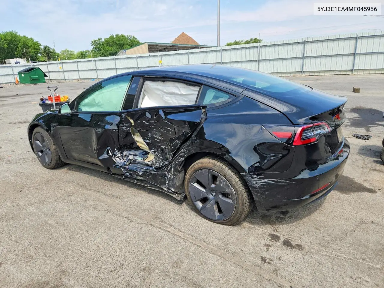 2021 Tesla Model 3 VIN: 5YJ3E1EA4MF045956 Lot: 58235806