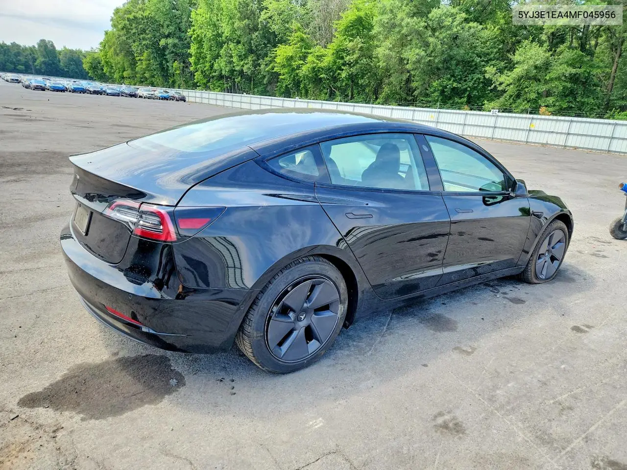 2021 Tesla Model 3 VIN: 5YJ3E1EA4MF045956 Lot: 58235806