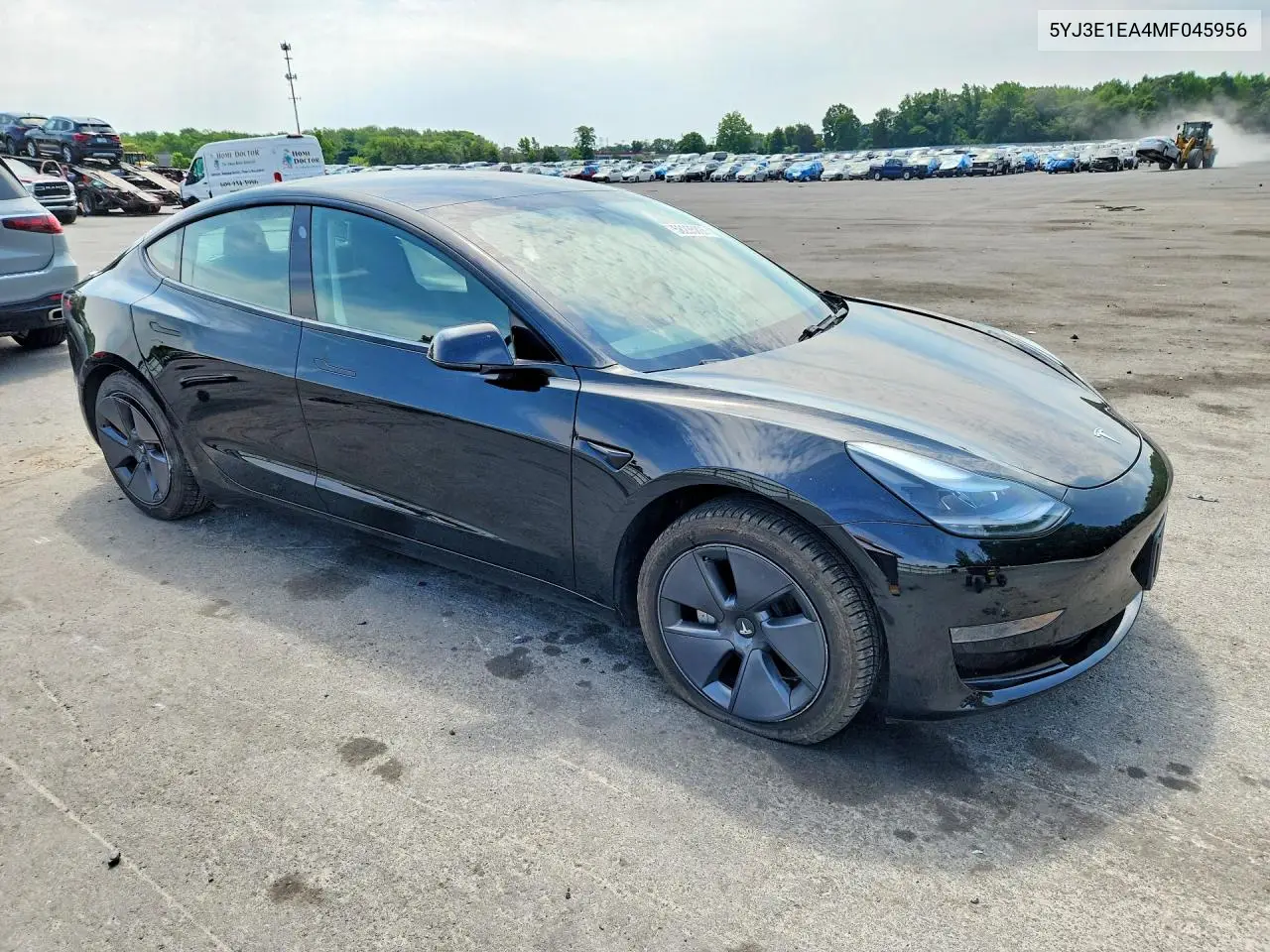 2021 Tesla Model 3 VIN: 5YJ3E1EA4MF045956 Lot: 58235806