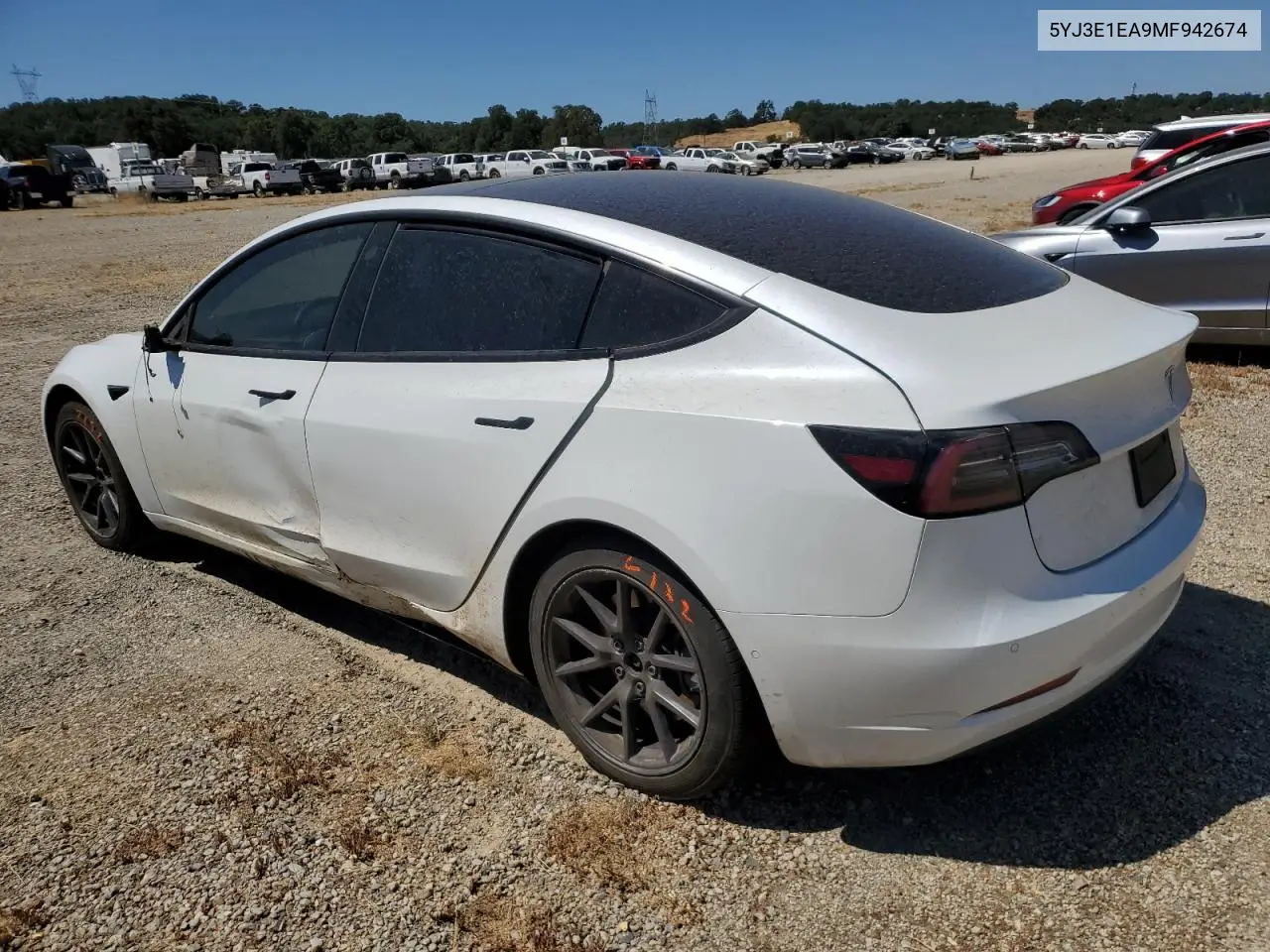 5YJ3E1EA9MF942674 2021 Tesla Model 3