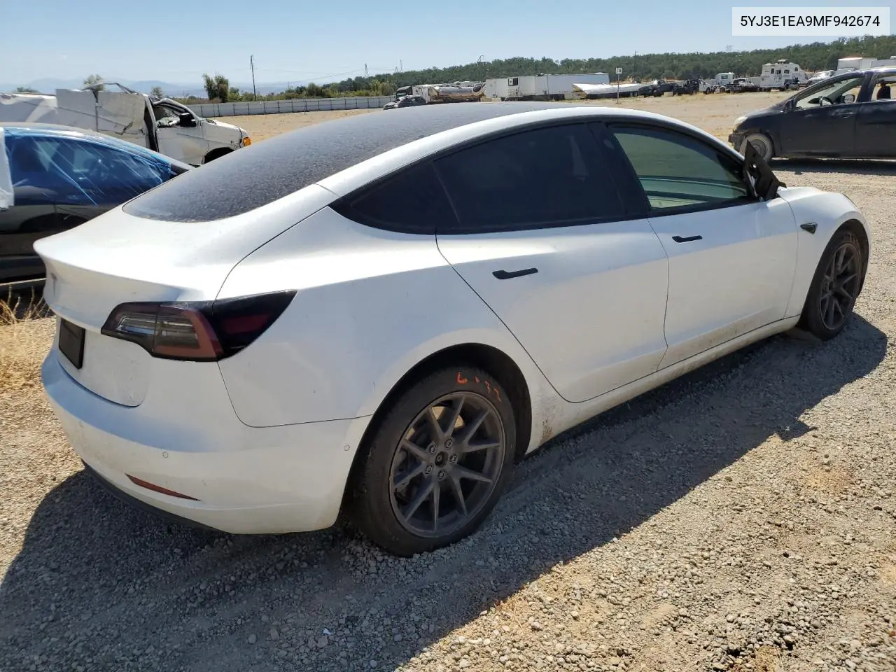 5YJ3E1EA9MF942674 2021 Tesla Model 3