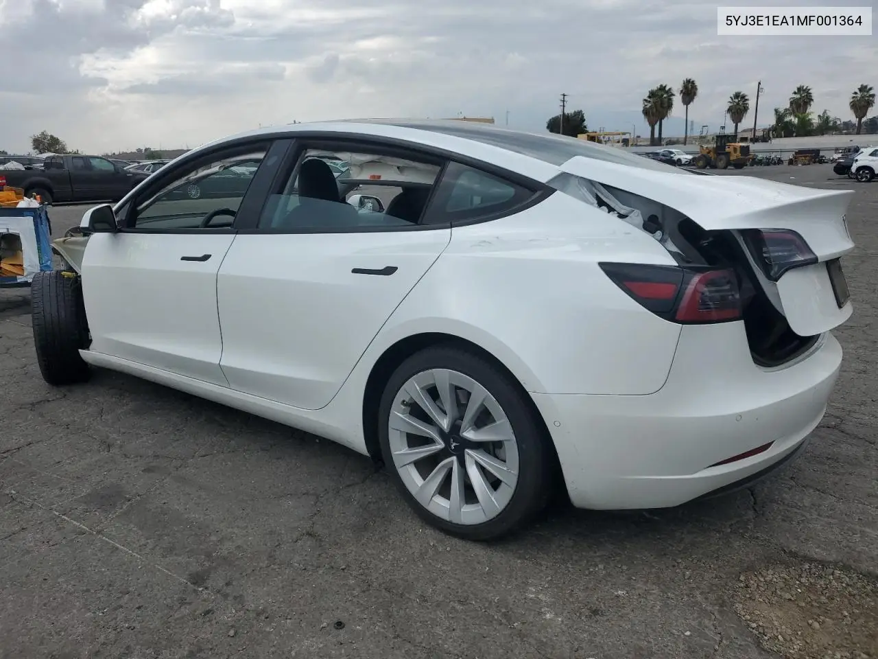 5YJ3E1EA1MF001364 2021 Tesla Model 3