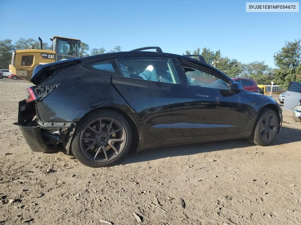 5YJ3E1EB1MF054672 2021 Tesla Model 3