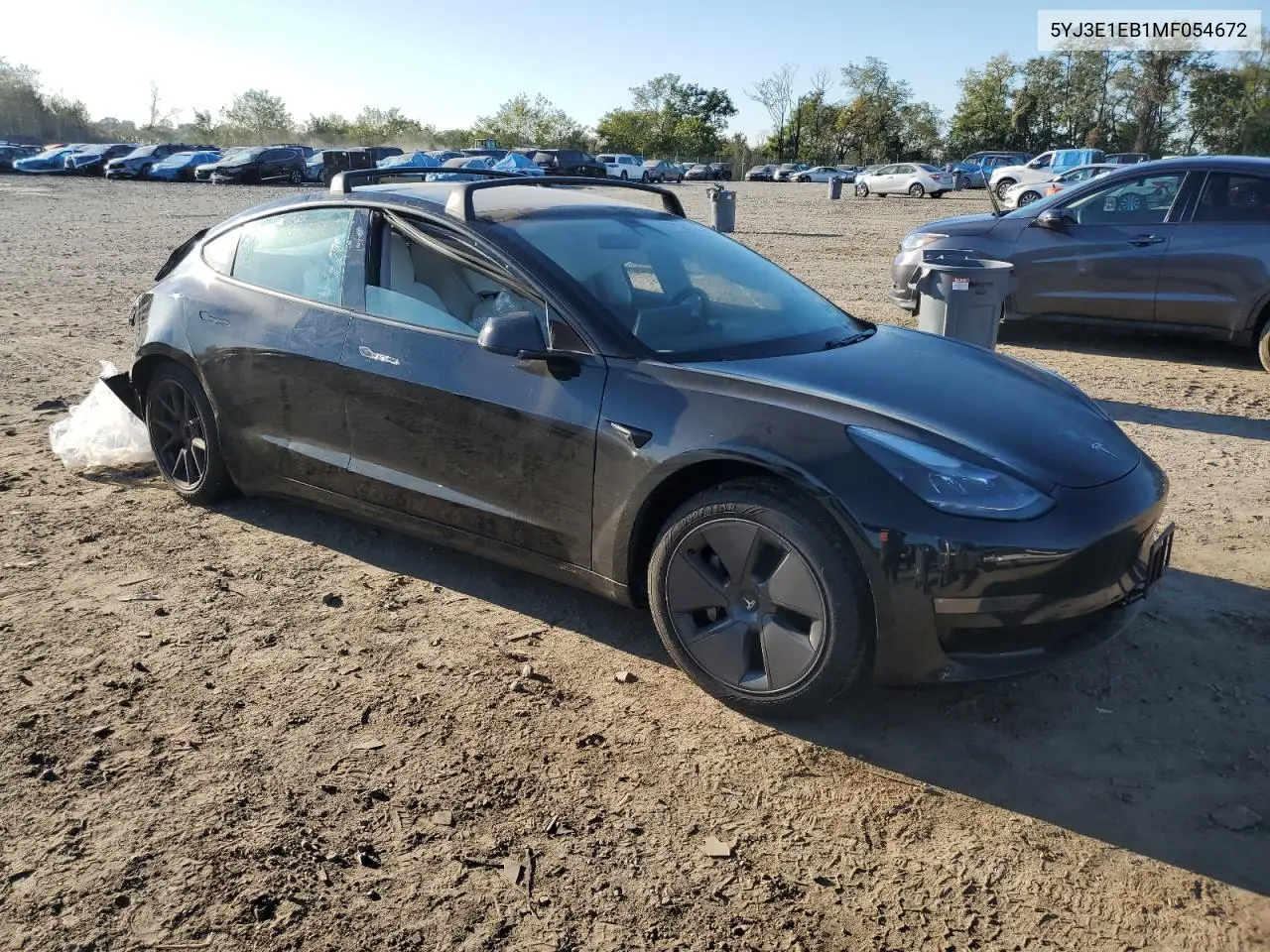 5YJ3E1EB1MF054672 2021 Tesla Model 3