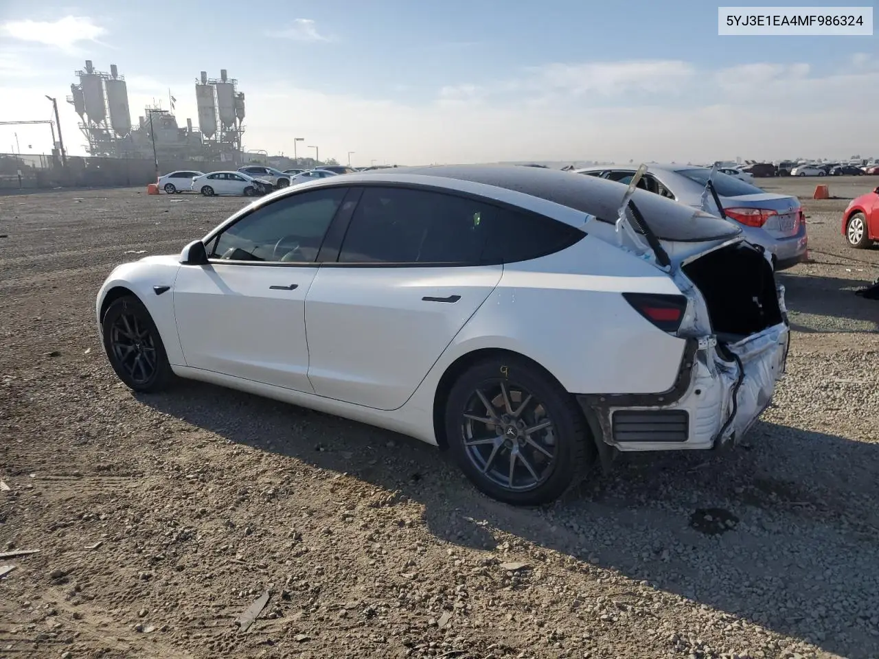5YJ3E1EA4MF986324 2021 Tesla Model 3