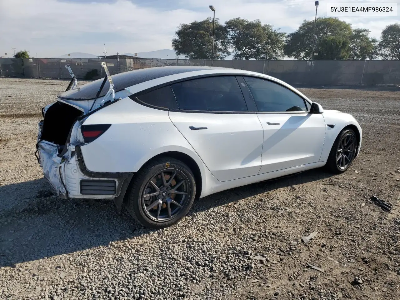5YJ3E1EA4MF986324 2021 Tesla Model 3