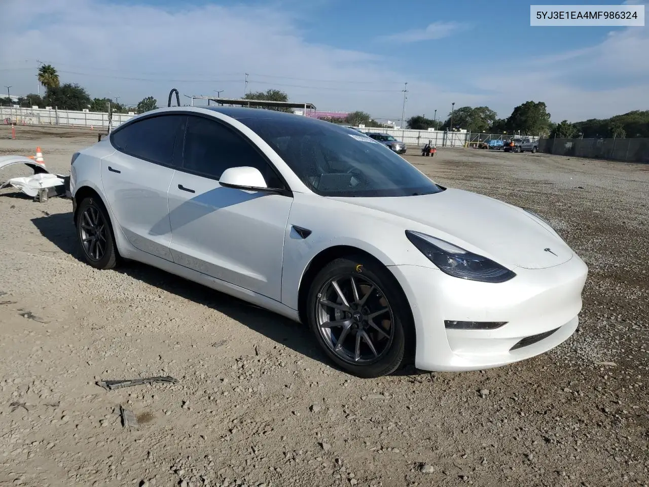 5YJ3E1EA4MF986324 2021 Tesla Model 3