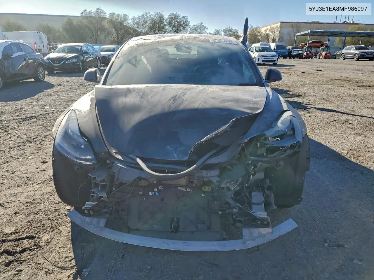 5YJ3E1EA8MF986097 2021 Tesla Model 3