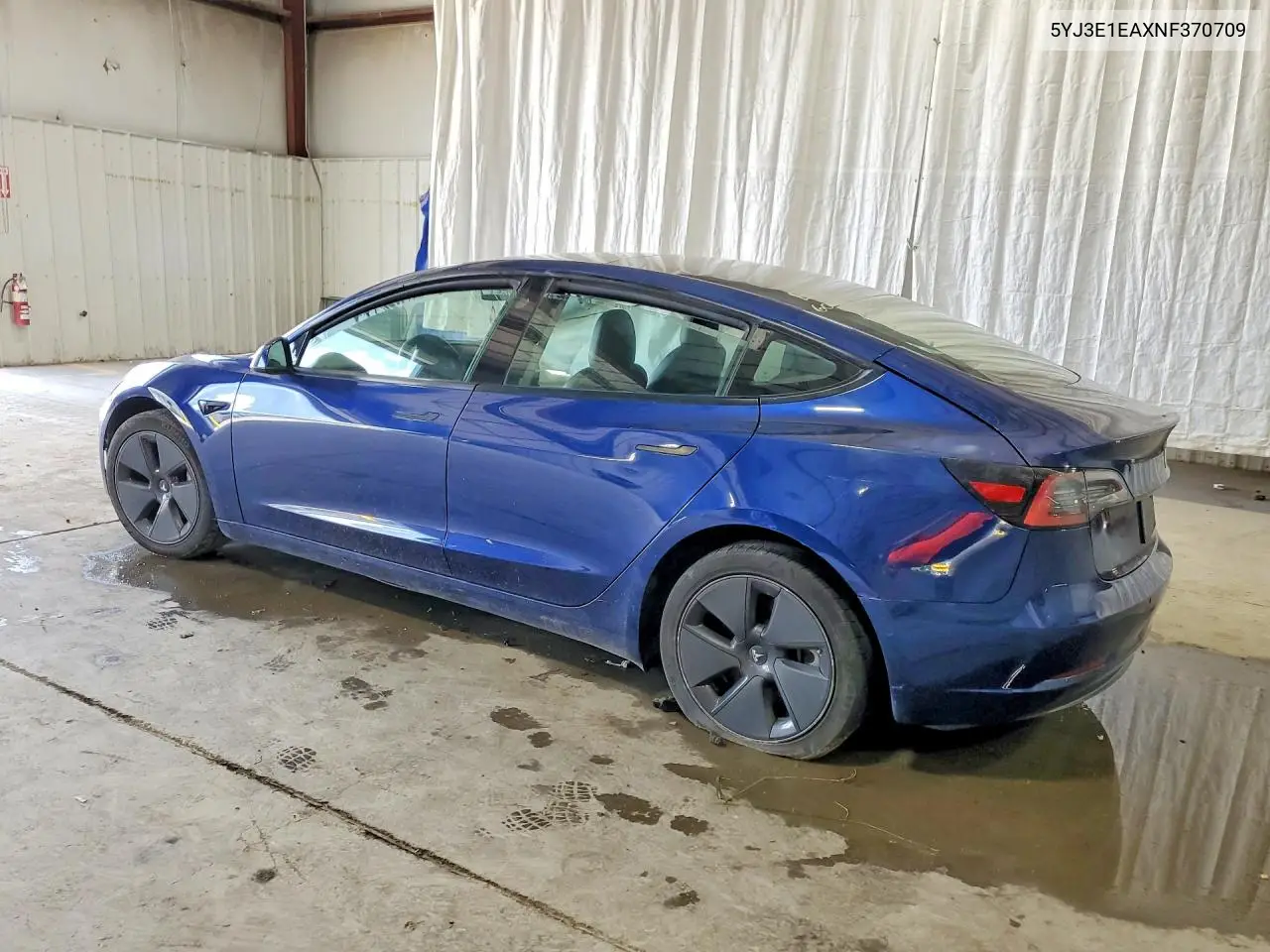 2022 Tesla Model 3 VIN: 5YJ3E1EAXNF370709 Lot: 60488476