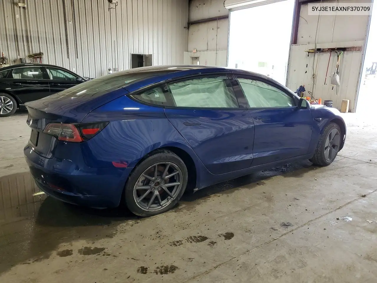 2022 Tesla Model 3 VIN: 5YJ3E1EAXNF370709 Lot: 60488476