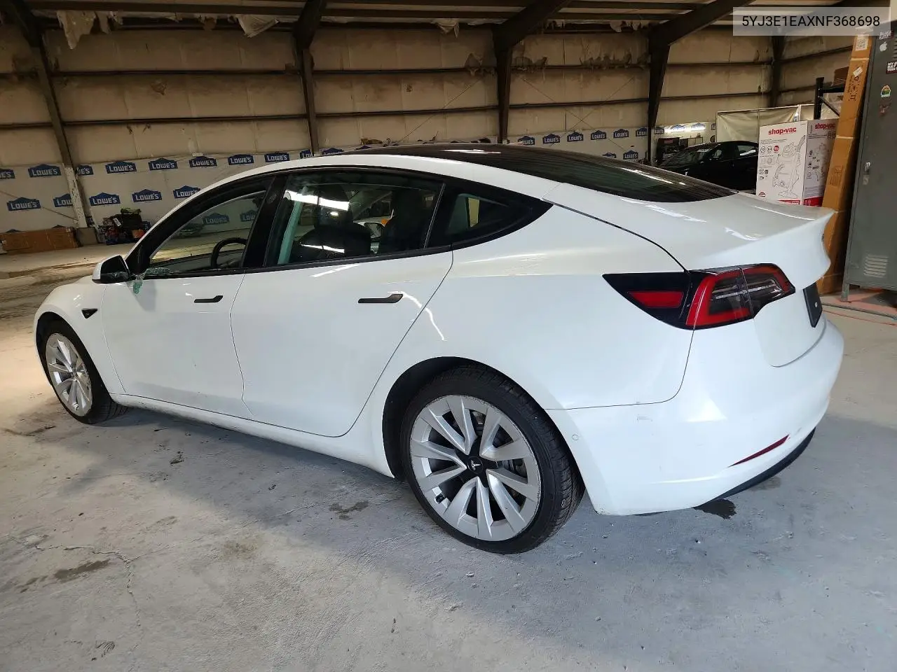2022 Tesla Model 3 VIN: 5YJ3E1EAXNF368698 Lot: 60530836