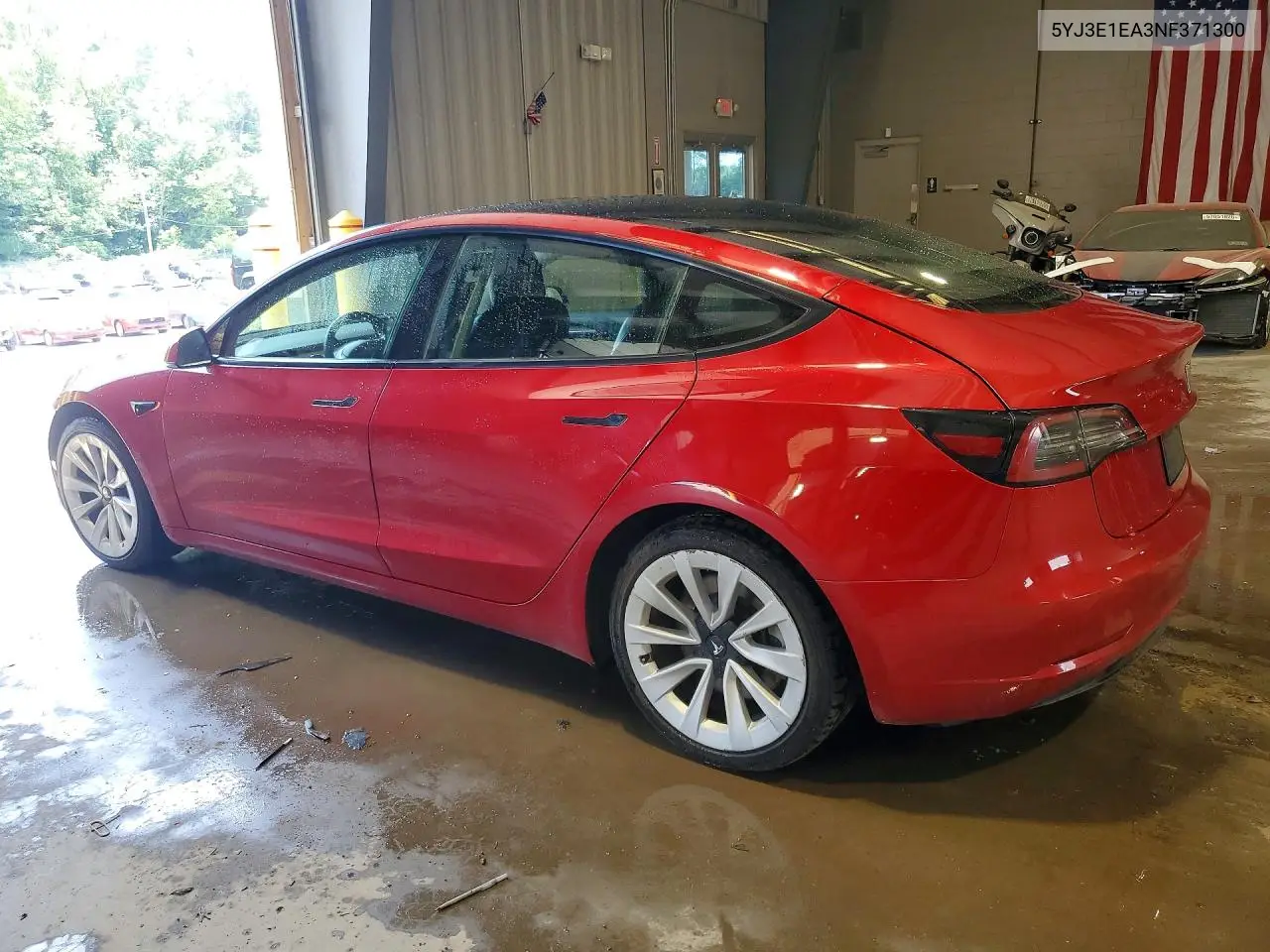 2022 Tesla Model 3 VIN: 5YJ3E1EA3NF371300 Lot: 60666956