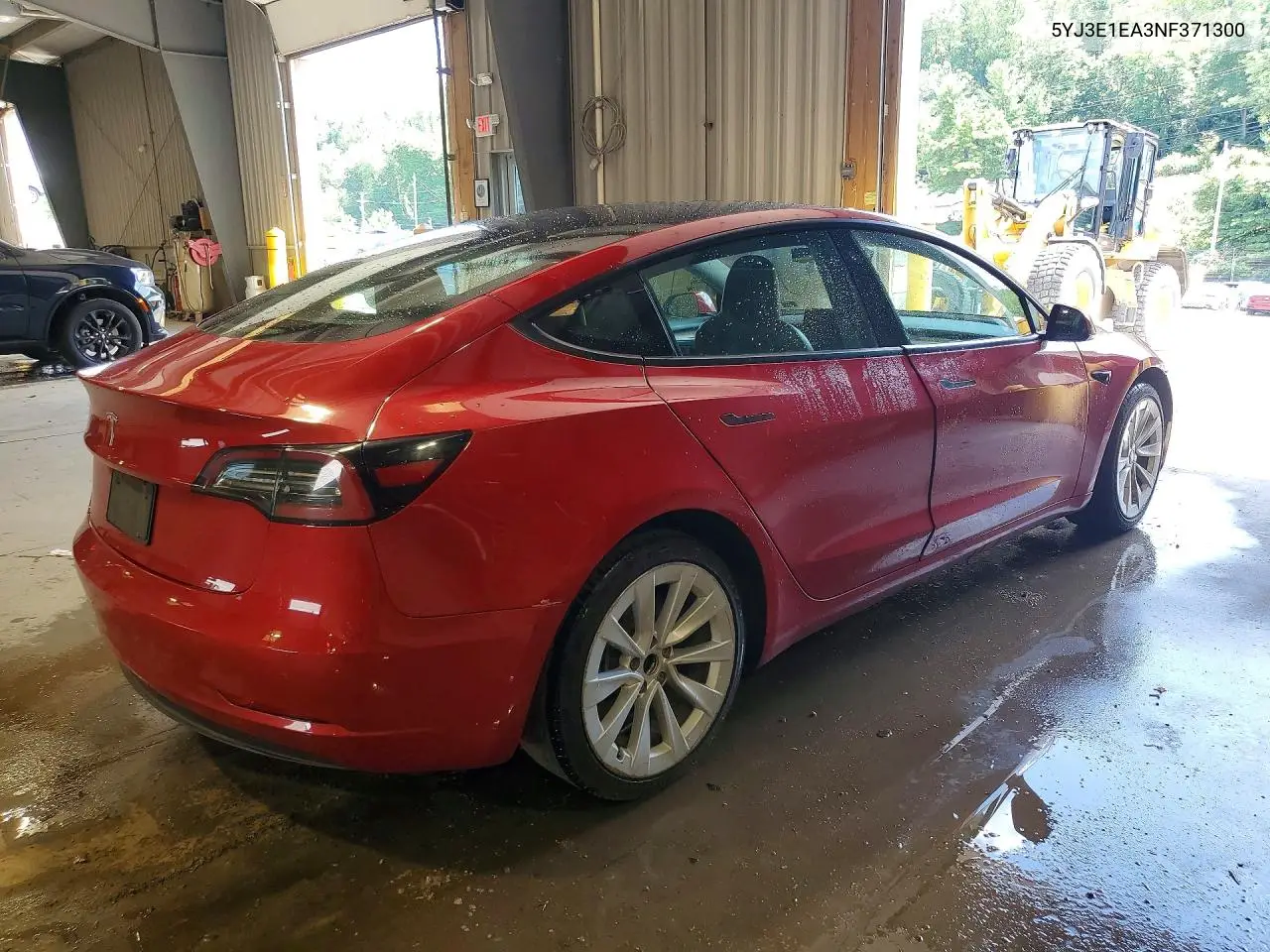 2022 Tesla Model 3 VIN: 5YJ3E1EA3NF371300 Lot: 60666956