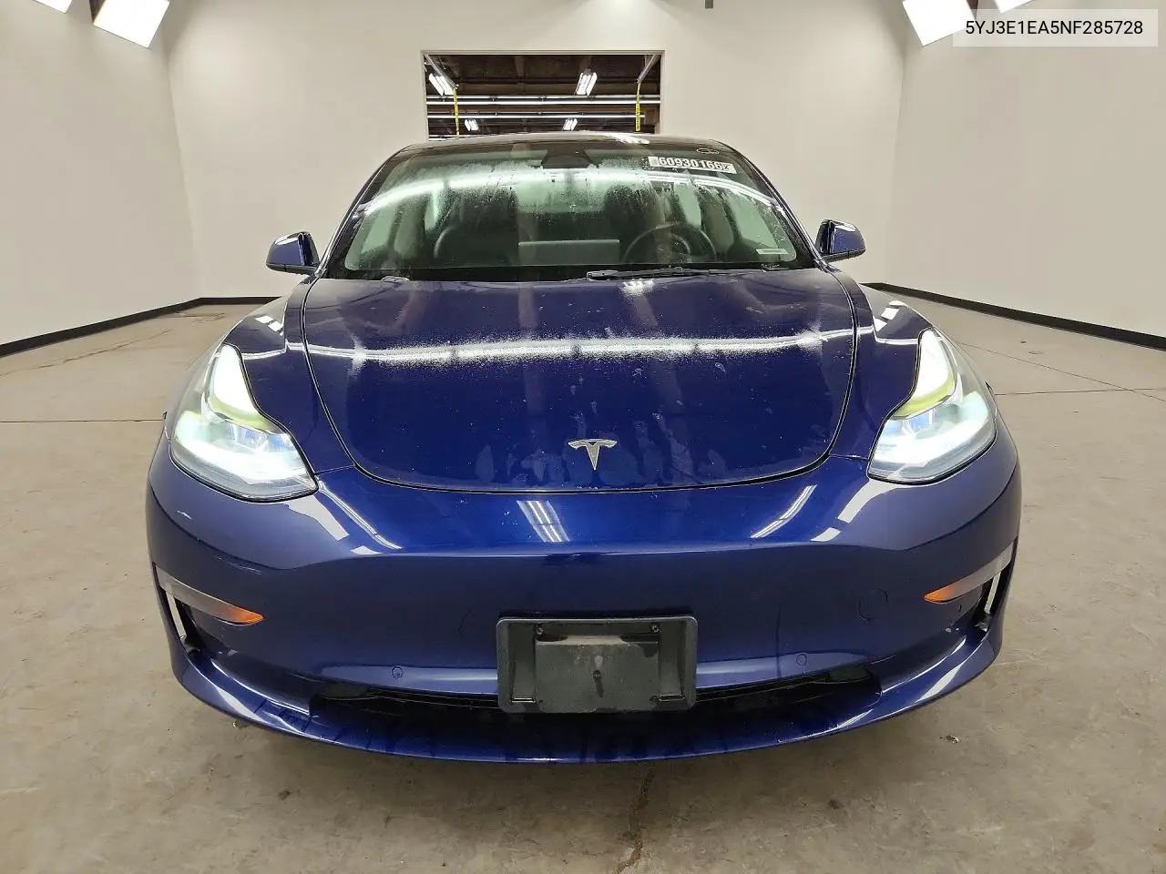 2022 Tesla Model 3 VIN: 5YJ3E1EA5NF285728 Lot: 60930166