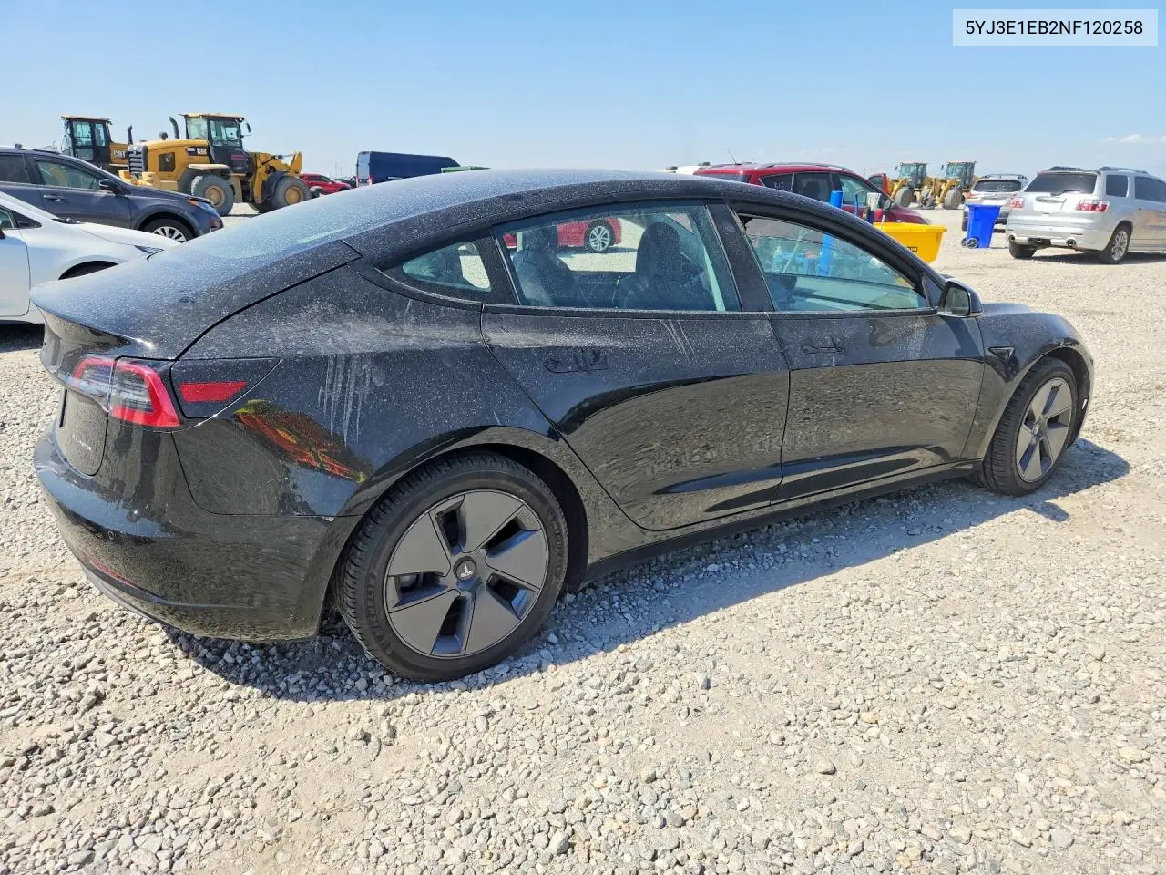 2022 Tesla Model 3 VIN: 5YJ3E1EB2NF120258 Lot: 61064166