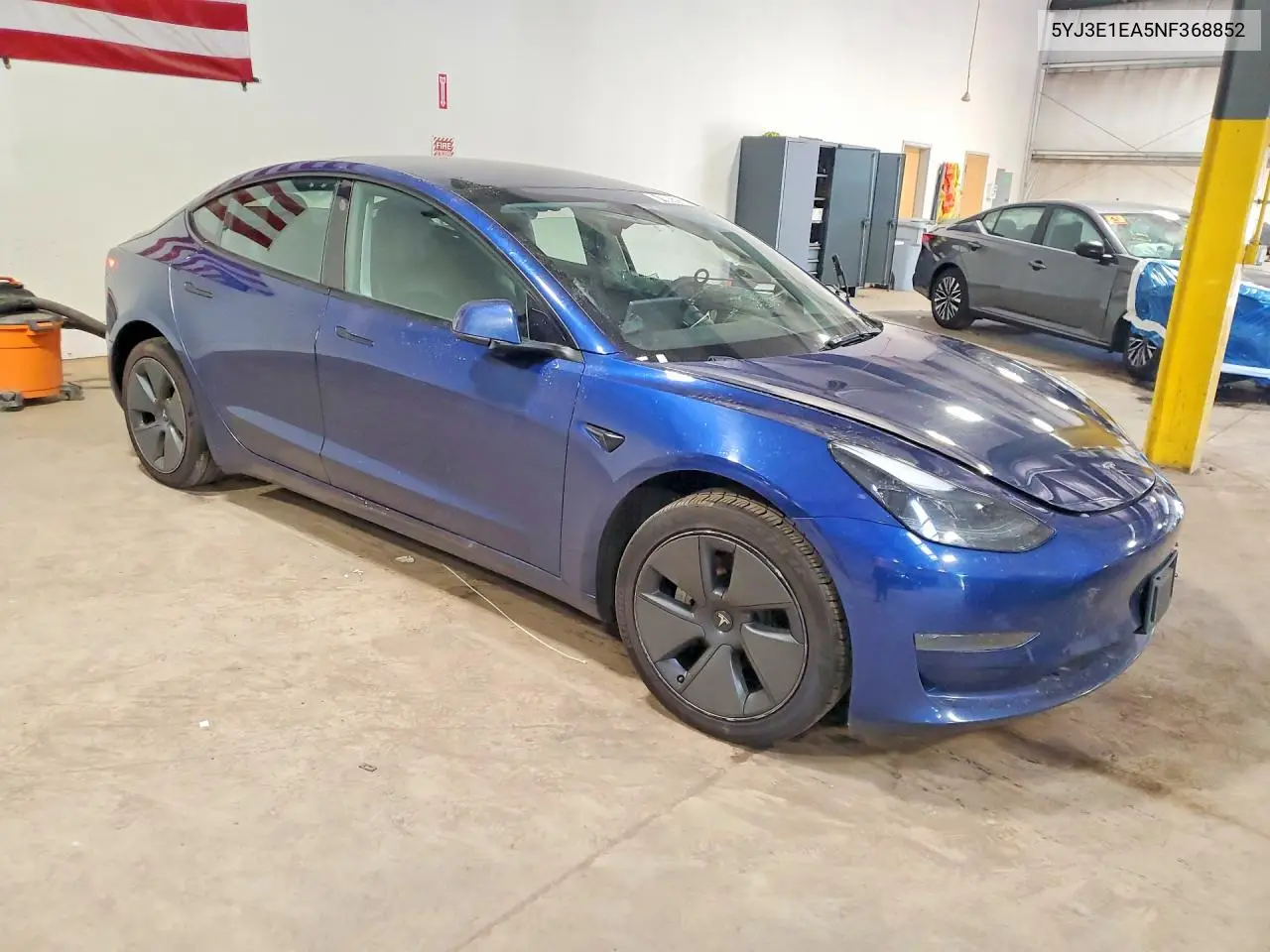 2022 Tesla Model 3 VIN: 5YJ3E1EA5NF368852 Lot: 61088286