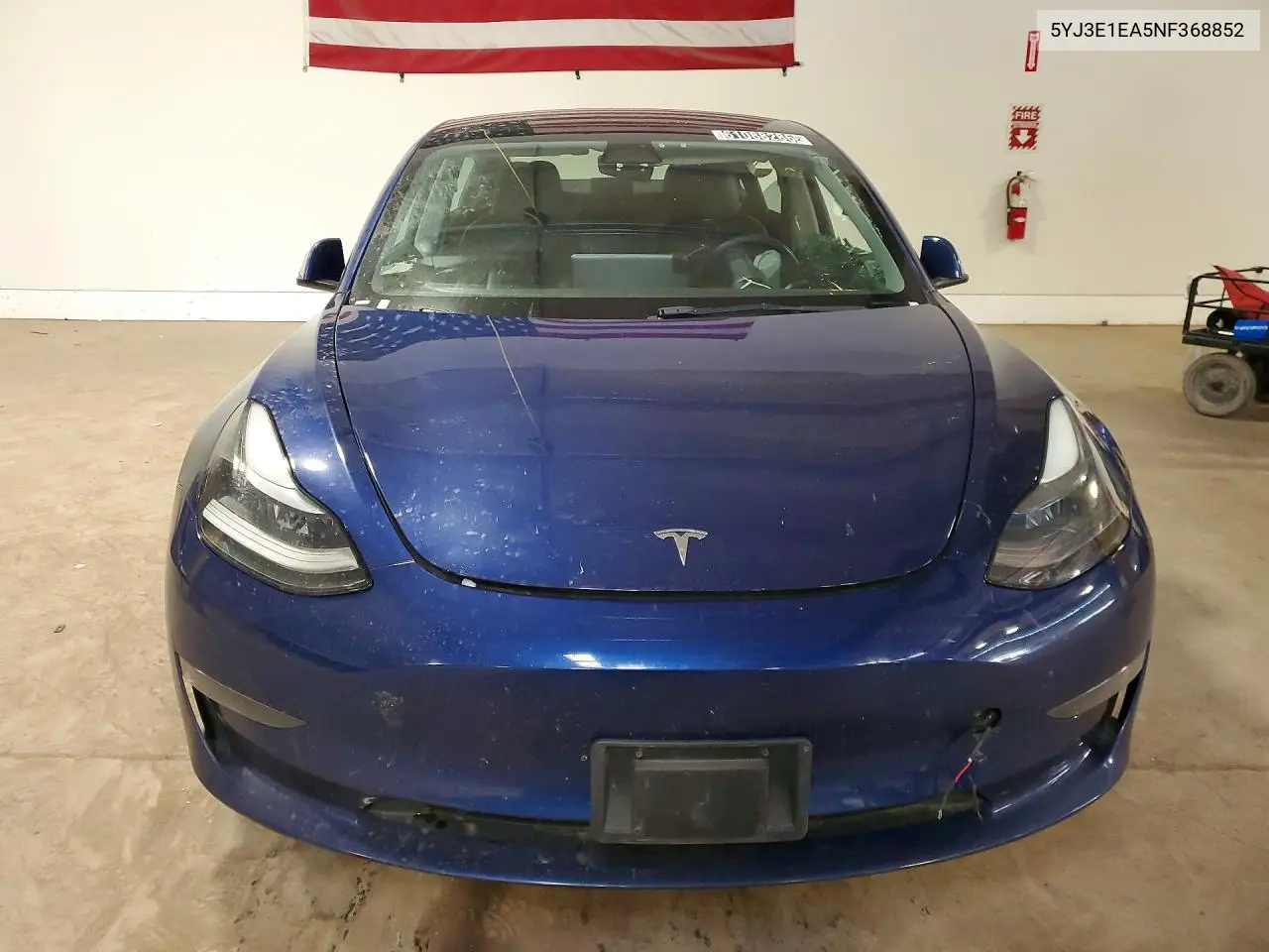 2022 Tesla Model 3 VIN: 5YJ3E1EA5NF368852 Lot: 61088286