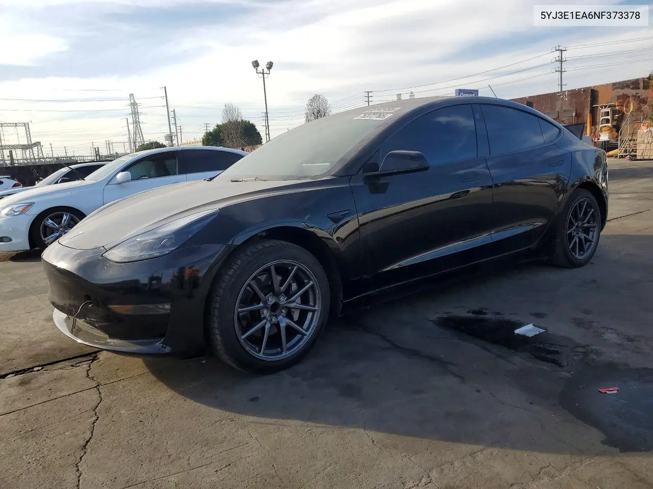 5YJ3E1EA6NF373378 2022 Tesla Model 3