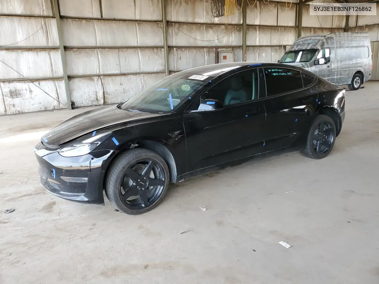 5YJ3E1EB3NF126862 2022 Tesla Model 3