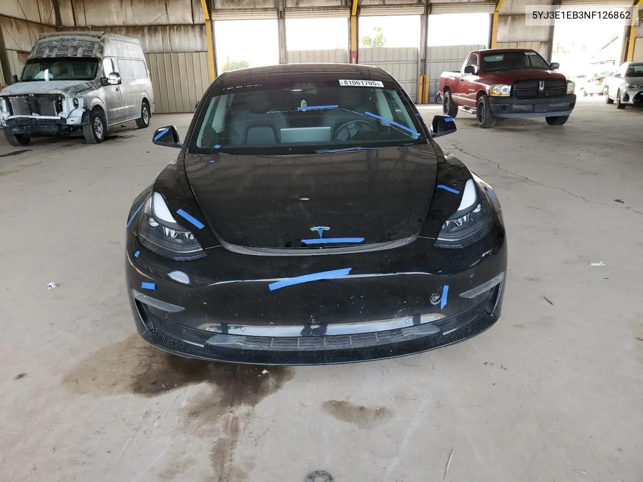 5YJ3E1EB3NF126862 2022 Tesla Model 3